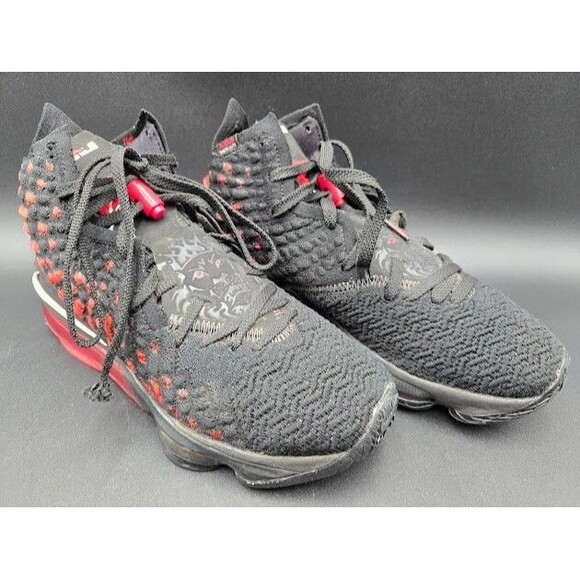 Nike Shoes Mens 7.5 Lebron 17 Infrared VI Sneakers Black Red BQ3177-006 main image 6